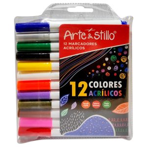 Marcador acrílico Arte & Stillo® x12