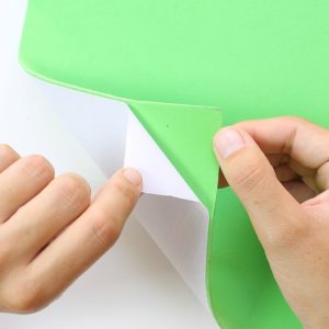 Alternative view of Goma eva Arte & Stillo® x5 - verde, azul, blanco, amarillo, rojo - 40x60x0.18cm