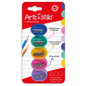 Sacapuntas Arte & Stillo® x5 - 9.5x18cm