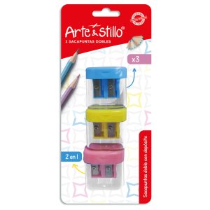 Sacapuntas doble Arte & Stillo® x3 - 9.5x21cm