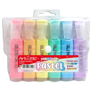 Resaltador pastel Arte & Stillo® x6 - 12x15.5cm