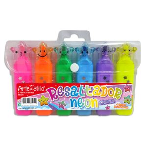 Resaltador neon Arte & Stillo® x6 - 11.5x18.5cm