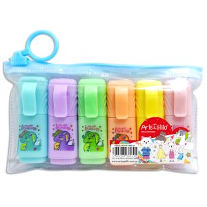 Resaltador pastel mini Arte & Stillo® x6 - 14x8.5cm