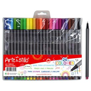 Fibra trazo fino 0.4mm Arte & Stillo® x24 - 16.5x20cm