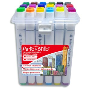 Marcador sketch grueso Arte & Stillo® x18 - 11x6x16.5cm