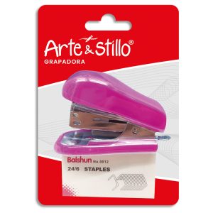Grapadora Arte & Stillo® - violeta, azul, rojo, verde - 13.5x9.5cm