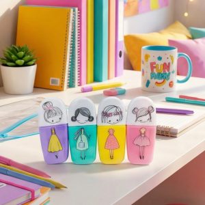 Alternative view of Resaltador pastel mini Arte & Stillo® x4 - 9.5x14.3cm