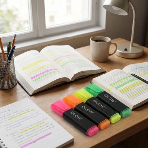 Alternative view of Resaltador neon Arte & Stillo® x4 - 12x10.5cm